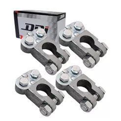 Kit 4 Terminal De Bateria Automotiva Sapão Reforçado Para Cabos até 120mm DNI7575