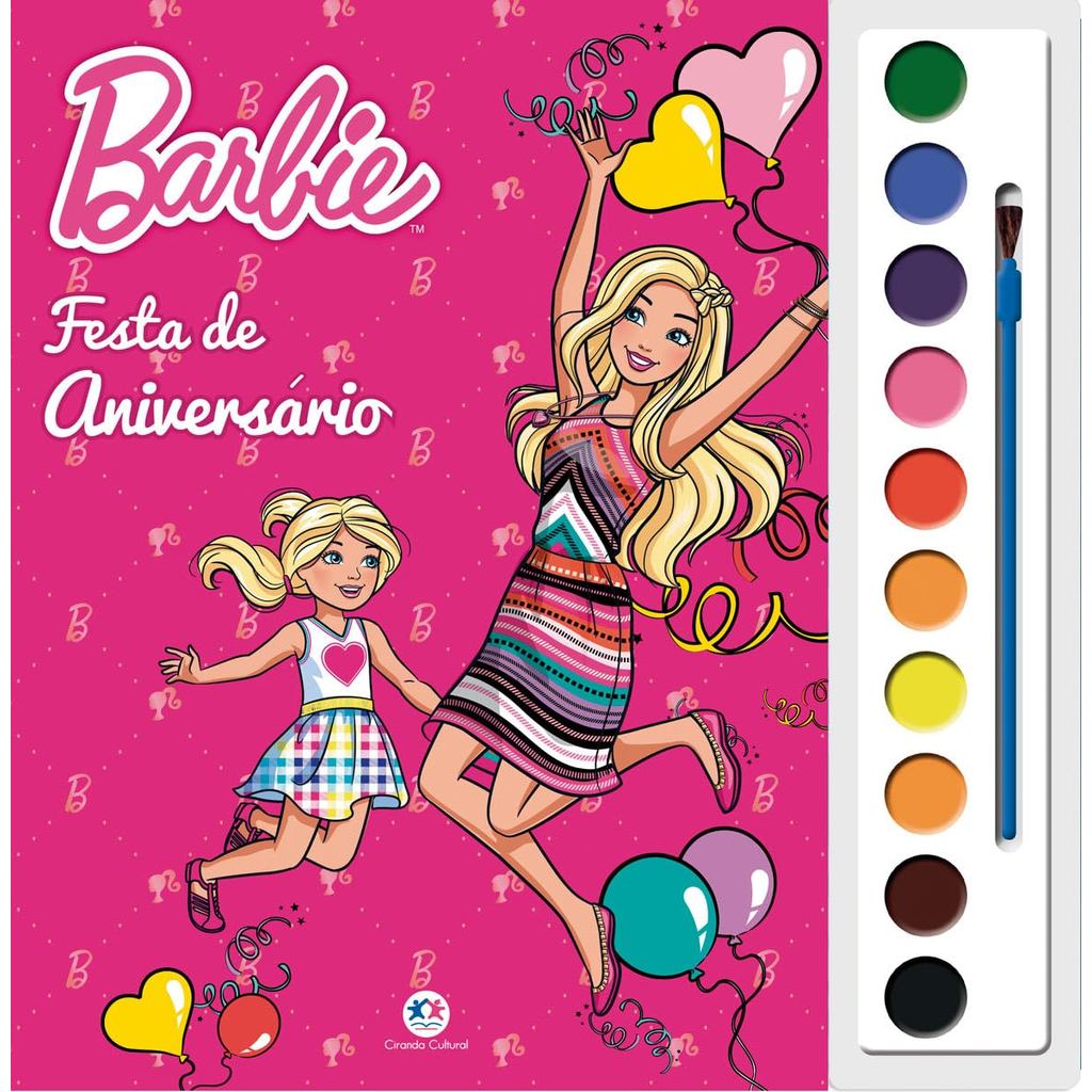 Barbie | Festa de Aniversário | Livro Aquarela