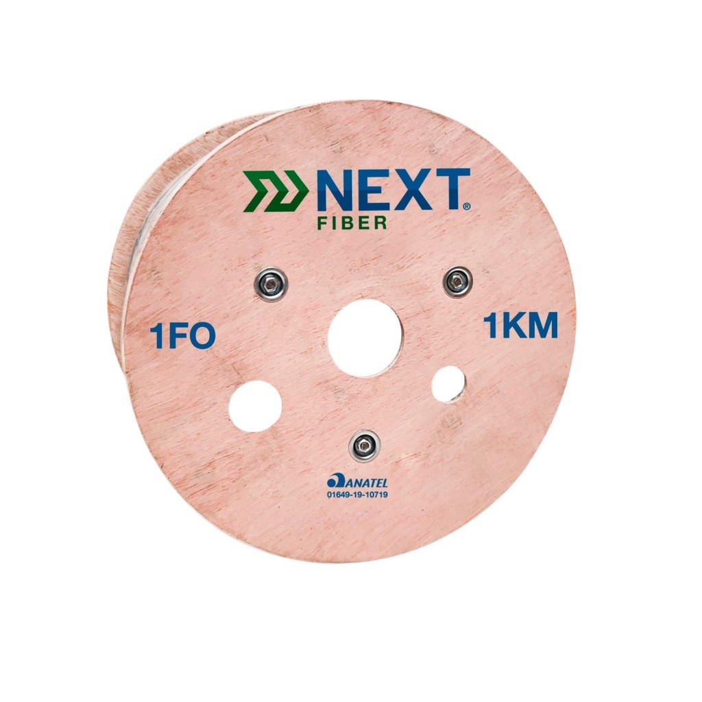 CABO OPTICO DROP SLIM FLAT 1FO CFOAC- 1KM - NEXT FIBER