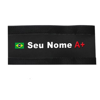Protetor De Quadro E Corrente Para Bike Personalizado Bandeira Nome Tipo Sanguíneo