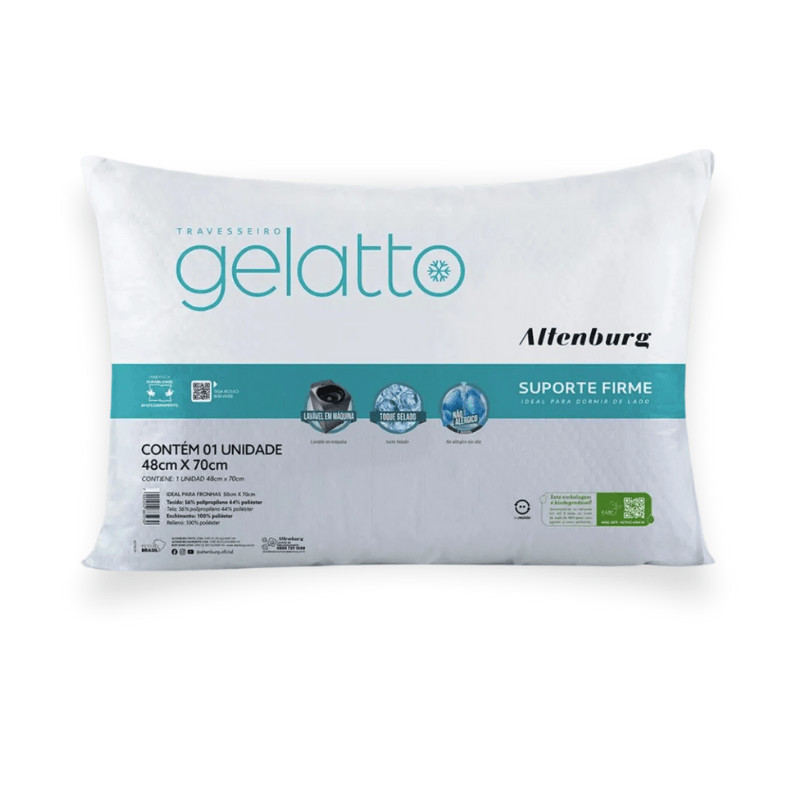 Travesseiro 48cmx70cm Gelatto Altenburg