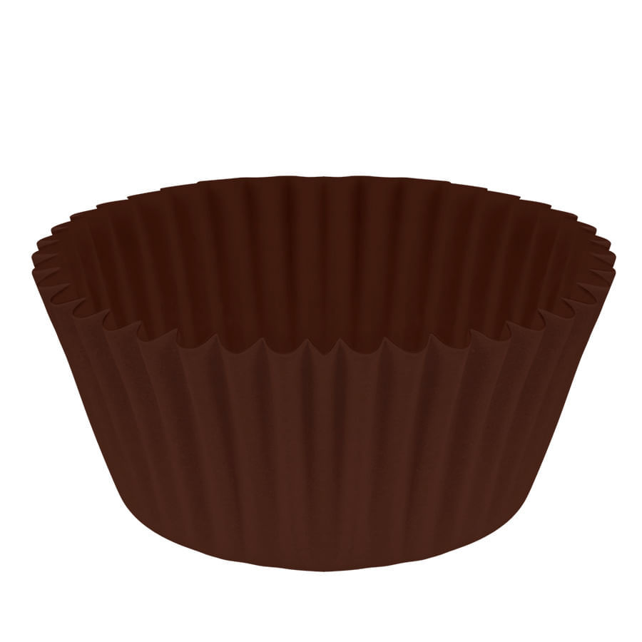 Forminha Brigadeiro No 6 Marrom Dentro e Fora 100 Unid. em Oferta na Shopee