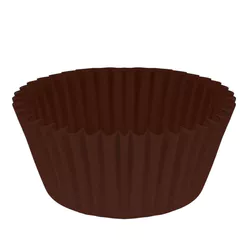 Forminha Brigadeiro No 6 Marrom Dentro e Fora 100 Unid.