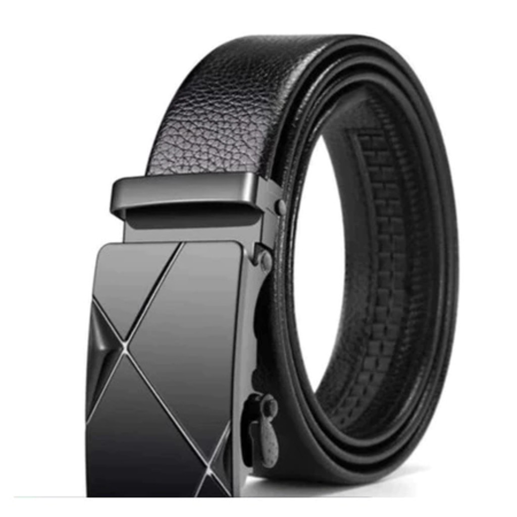 Cinto Tradicional Luxo Social Masculino Em Couro Sintetico Com Catraca Reforçada Moda Social FC33 em Oferta na Shopee