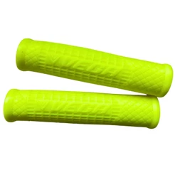 Par De Punho Manoplas Vega Amarelo Neon Confortável Guidão Bike