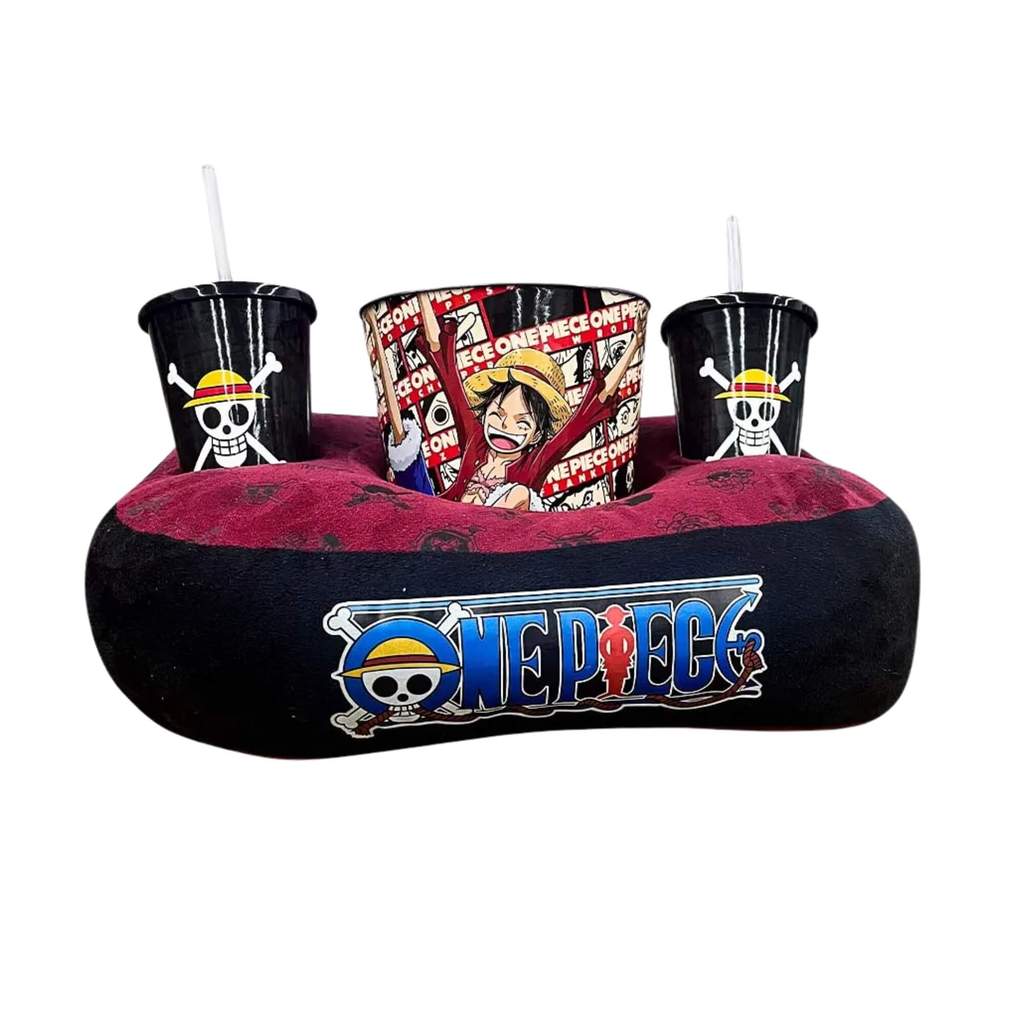 Kit Almofada Pipoca One Piece Zona Criativa - 10065115