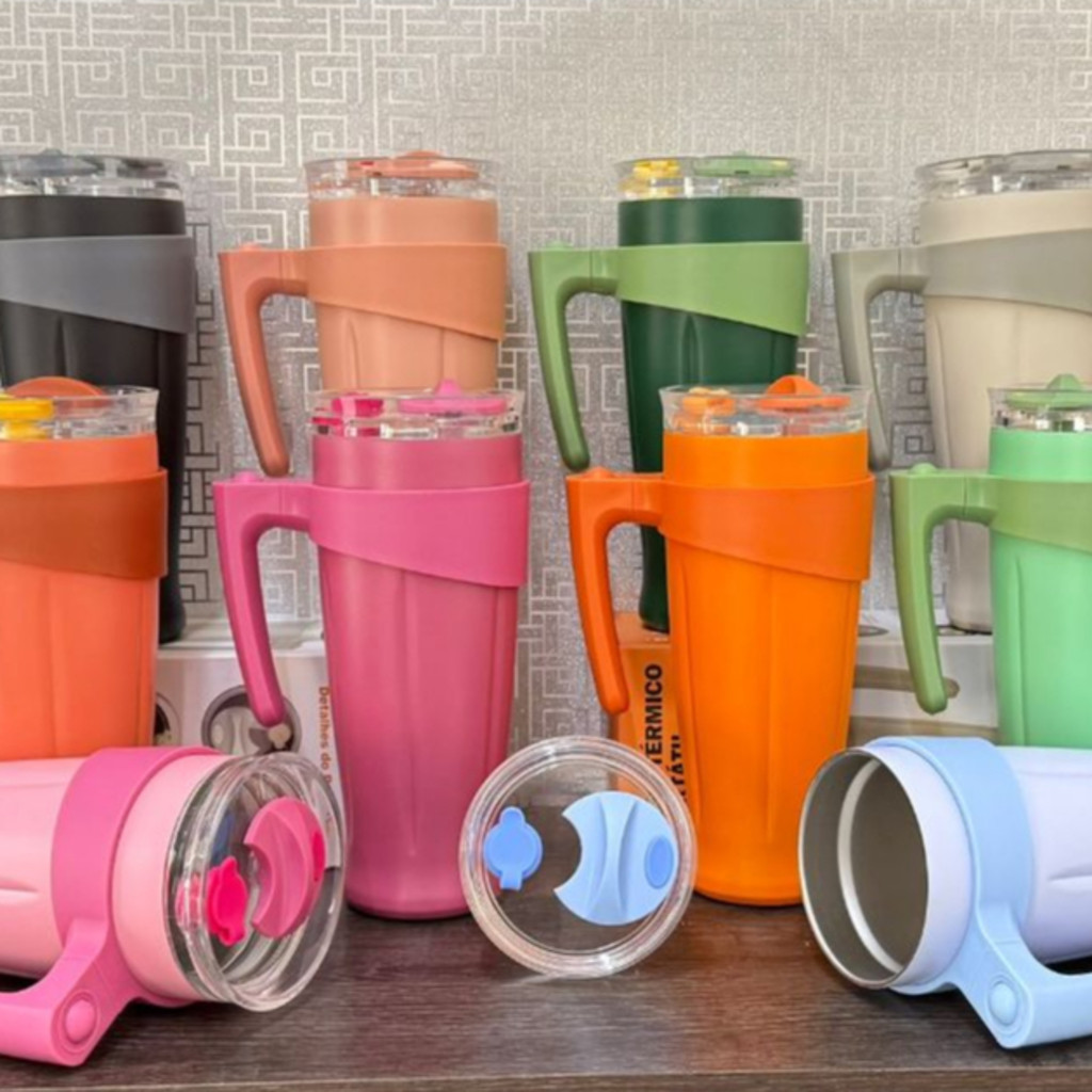 Copo Térmico Portátil 760ml Desmontável em Aço Inoxidável SUS 316 Isolamento Térmico por Tcup003 em Oferta na Shopee