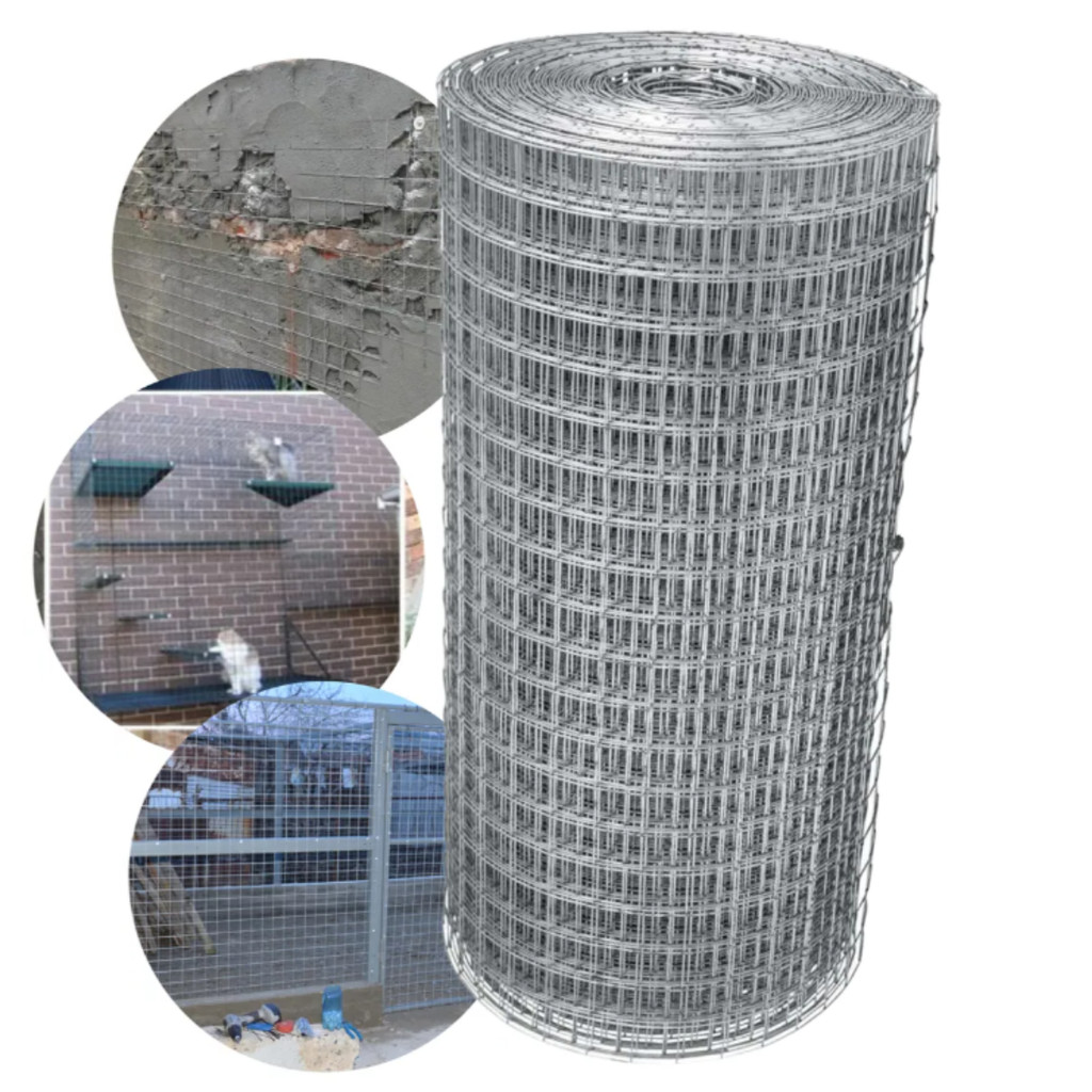 Tela Aço Soldada Abertura 25mm com 25 metros x 50cm Reforço e Proteção em Oferta na Shopee