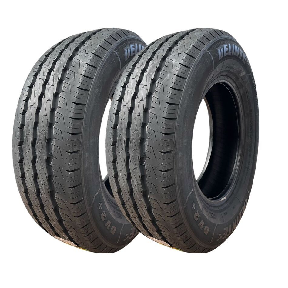 Kit 2 Pneus Delinte Aro 15 215/70R15 DV2+ 106/104R 6PR LT em Oferta na Shopee