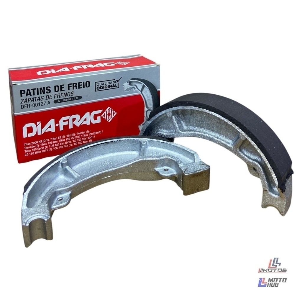 Patin De Freio Biz / Titan / Twister Dfh-00127a (+0.25) Diafrag