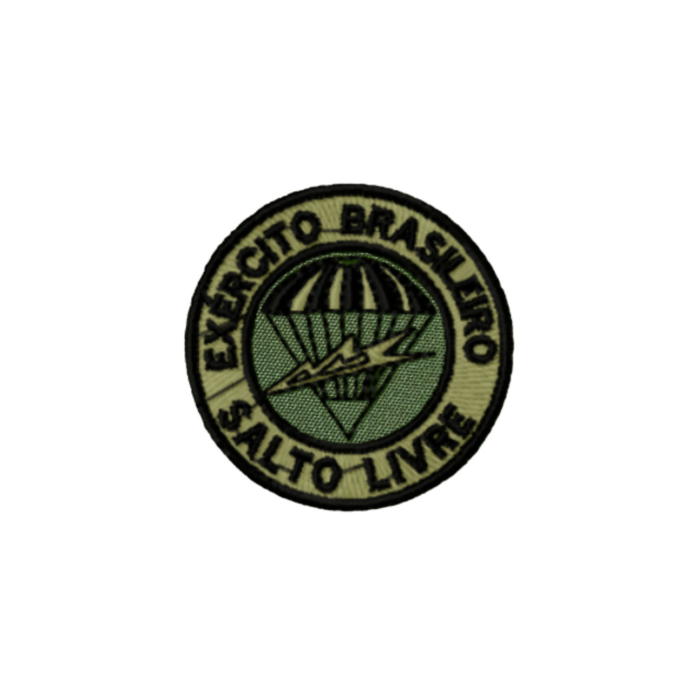 Patch Bordado de Baixa Visibilidade - Salto Livre