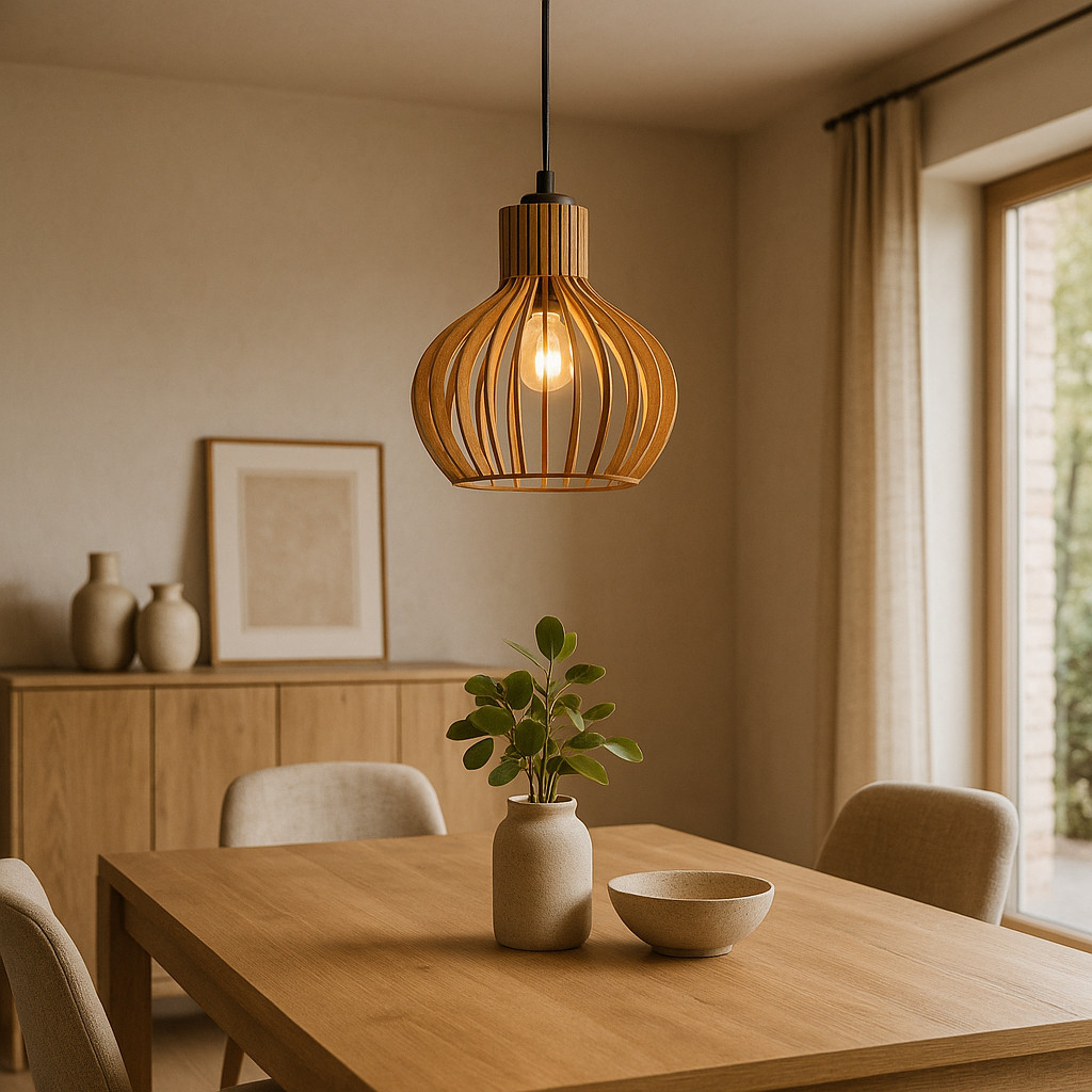 Luminária de Teto Simples Coquinho Mdf (cru) em Oferta na Shopee