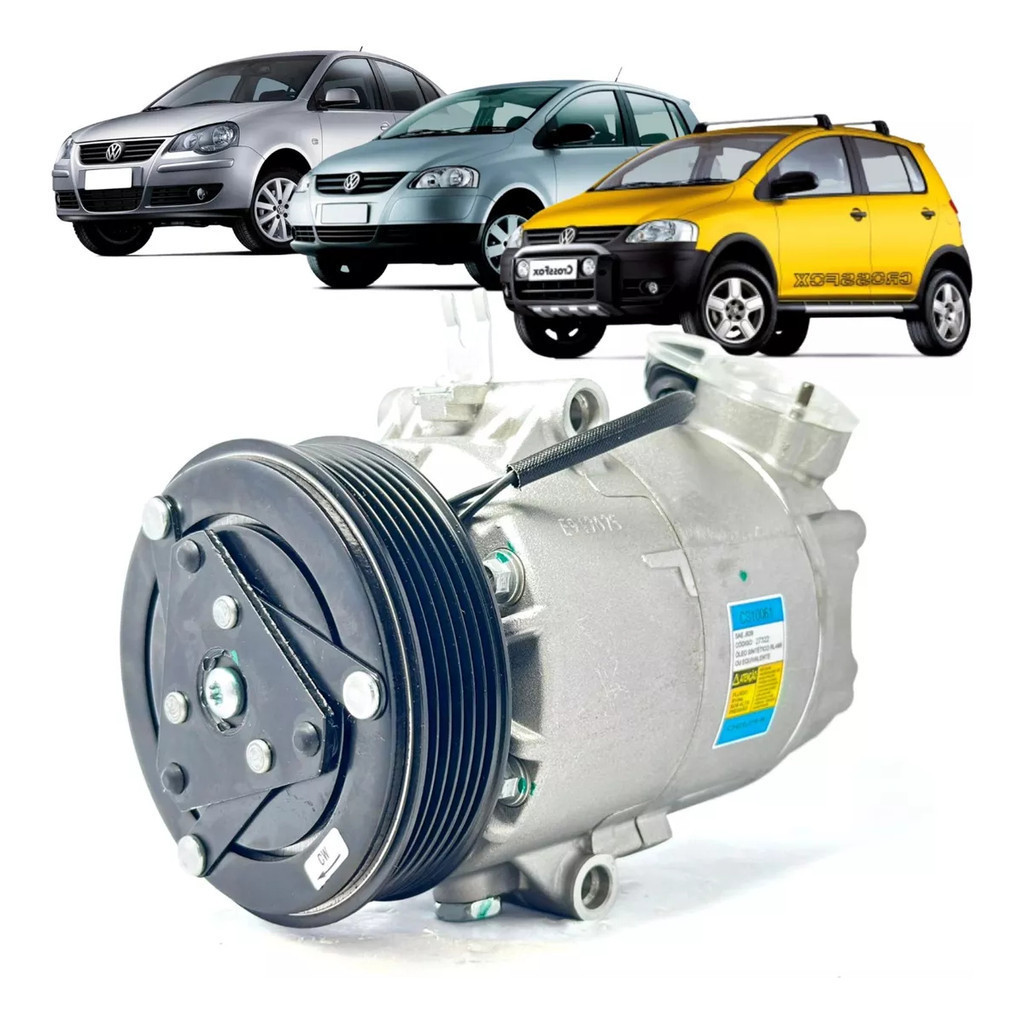 Compressor De Ar Fox / Space Fox Cross Fox / Polo 6pk Delphi novo NOVO NF