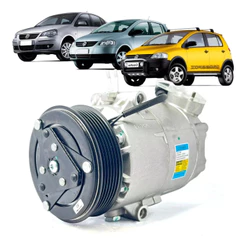 Compressor De Ar Fox / Space Fox Cross Fox / Polo 6pk Delphi novo NOVO NF