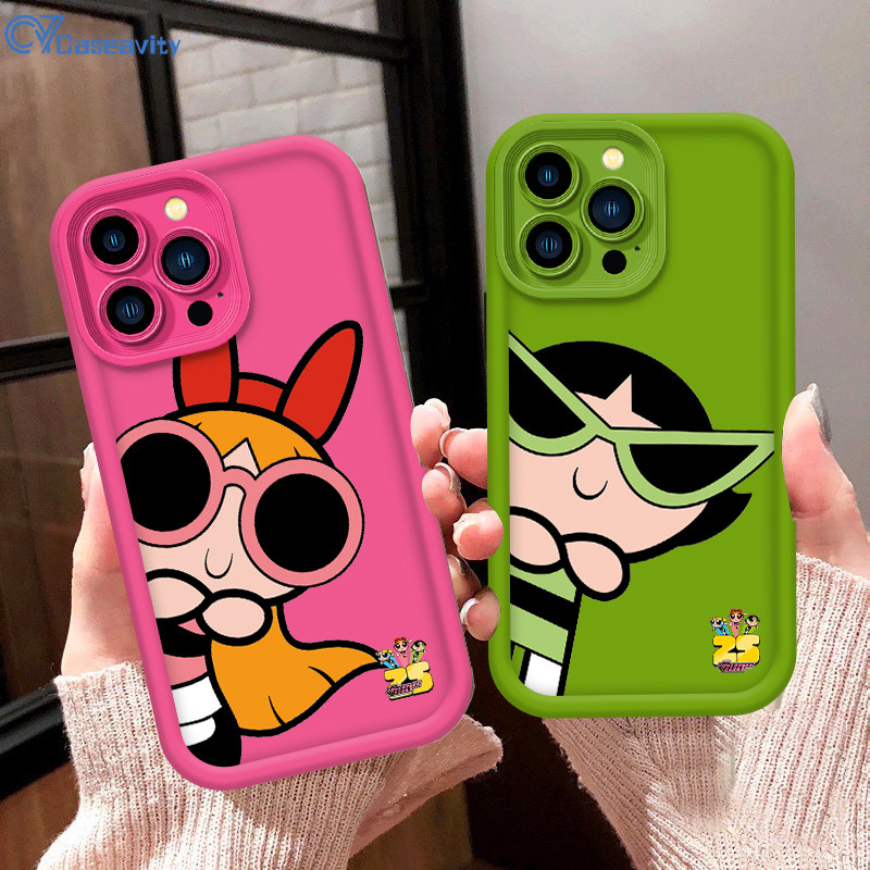 Capa Para Samsung A07 A17 A06 A16 A72 A71 A55 A05S A04E A15 A14 A52 A34 A32 A03 S24 S23 S20 Meninas Superpoderosas Verme