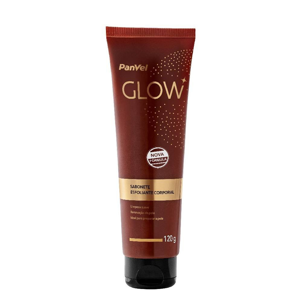 Sabonete Esfoliante Panvel Glow 120g em Oferta na Shopee
