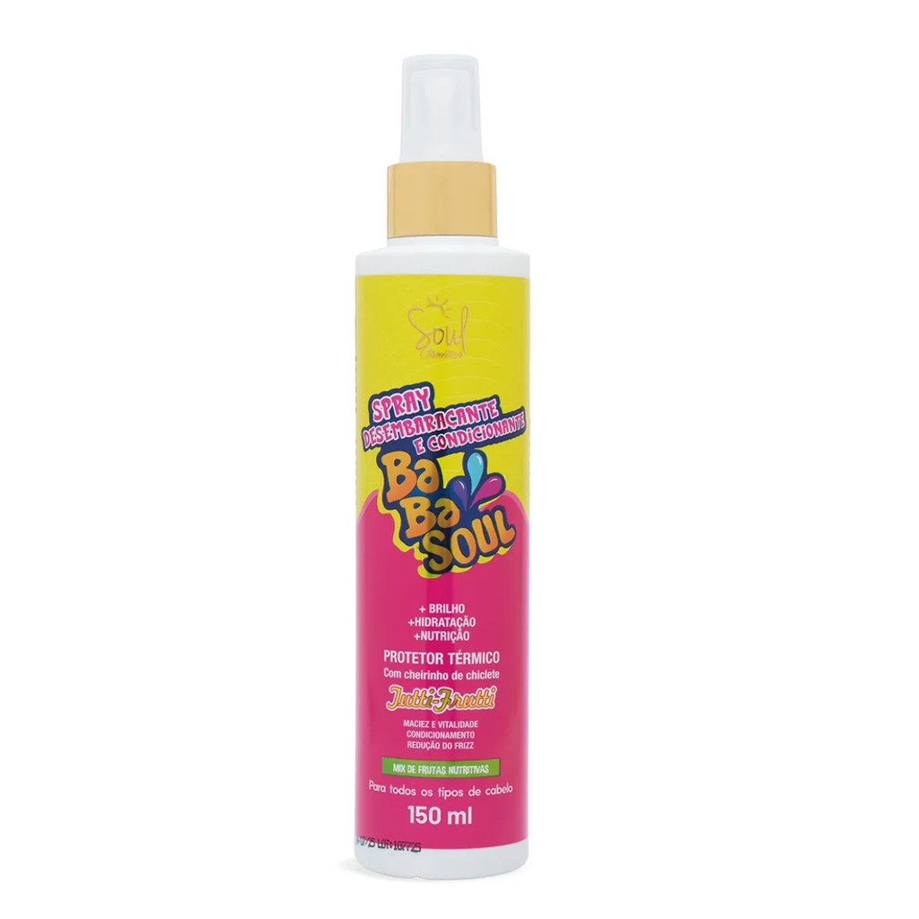 Spray Desembaraçante Babasoul 150ml Soul Cosméticos em Oferta na Shopee