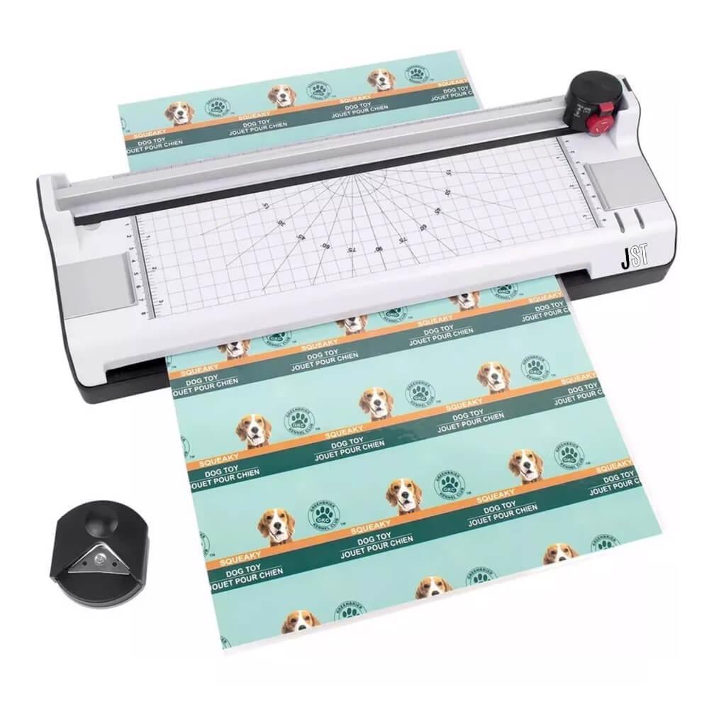 Plastificadora A4 6 em 1 JST PL-230E 127V Laminadora Refiladora Poliseladora