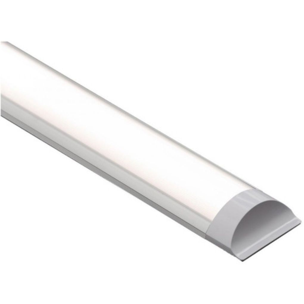 Luminária Tubular Led Slim Sobrepor 100cm 36w Bivolt Luz Branco Frio 6500k em Oferta na Shopee