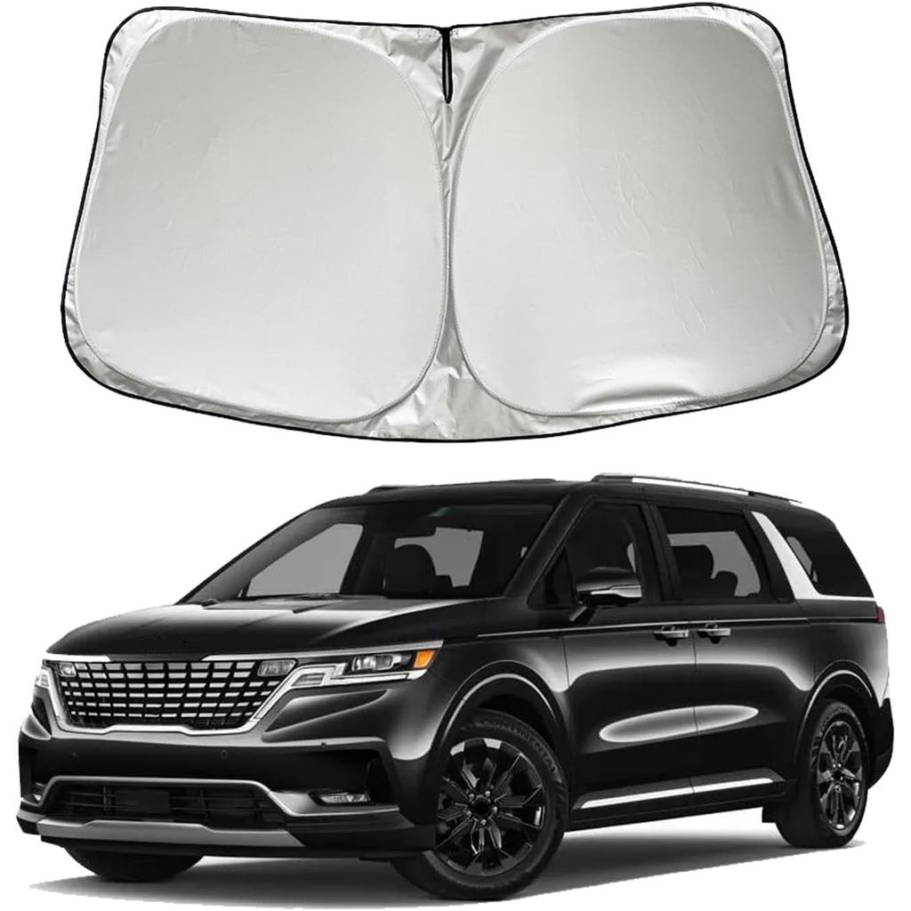 Protetor Solar para Para-brisa de Carro Compatível com Kia Carnival 2026 2025 2024 2023 2022, Acessórios, Protetor Solar