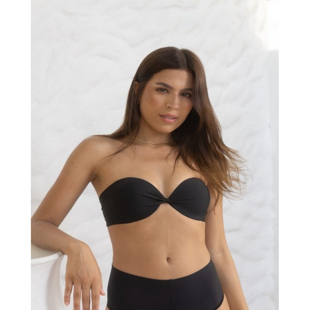 Sutiã Tomara que Caia Drapeado Sustentação e Conforto em Oferta na Shopee