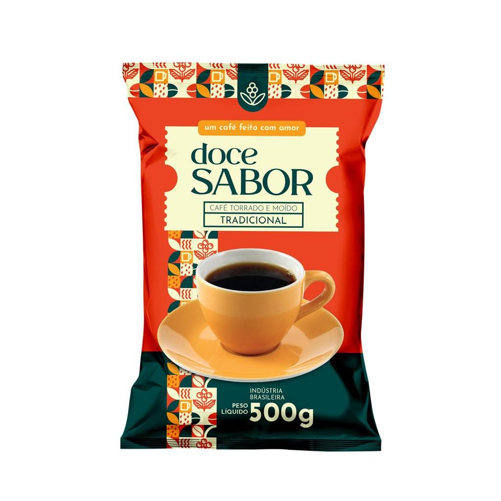 Café Torrado E Moído Café em Pó Café Tradicional Moido 500g