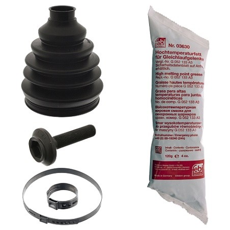 Coifa  Semi Eixo Diant Ext Audi A4  2000 e 2016,  A5 2009 e 2017,   Q5 2008 e 2017  8K0498203B Original Febi