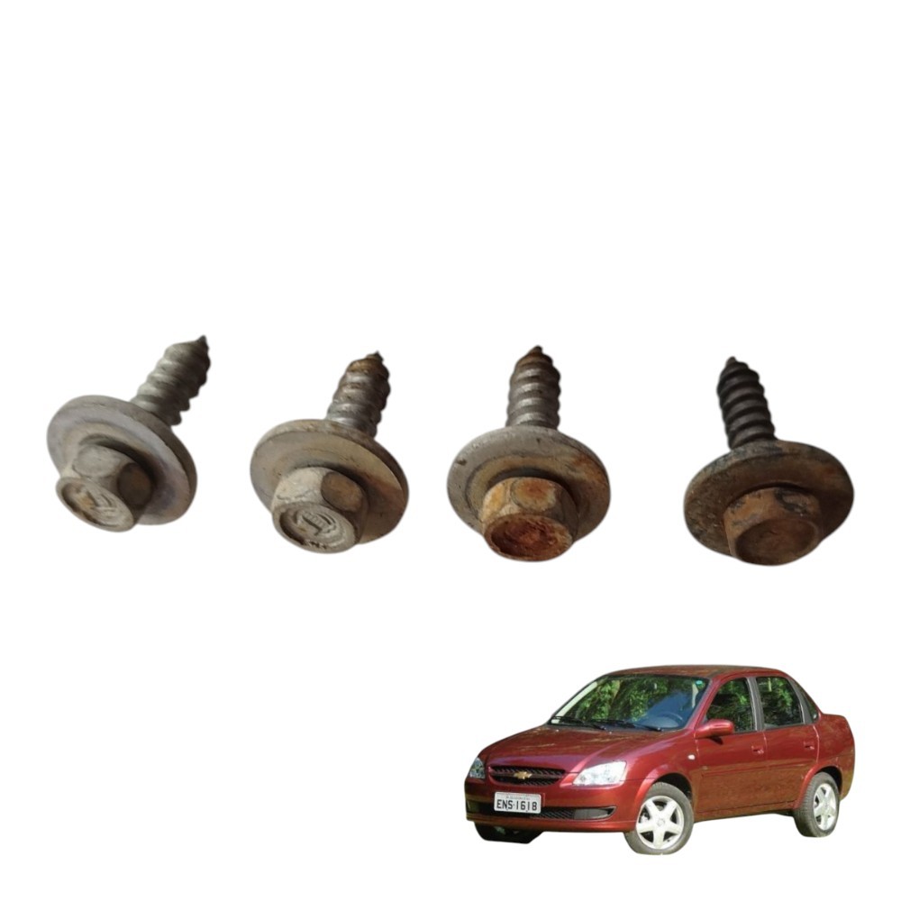 Parafusos Guia Para-choque Chevrolet Clássic Ls 2010/2014