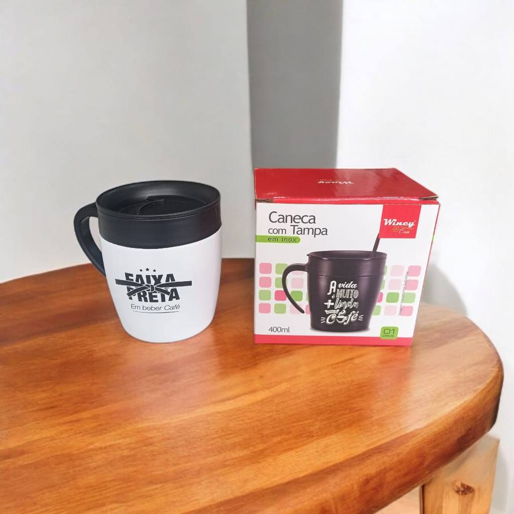 Caneca  Termica de Cafe  Wincy 400ml