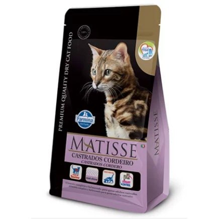 Ração Matisse para Gatos Adultos Castrados Cordeiro 7,5kg em Oferta na Shopee