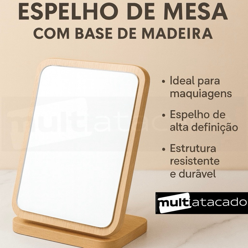 Espelho De Maquiagem Mesa Inteligente Portátil Dobrável Ajustável Touch Oval Espelho Com Dobravel Para Maquiagem Pronta em Oferta na Shopee
