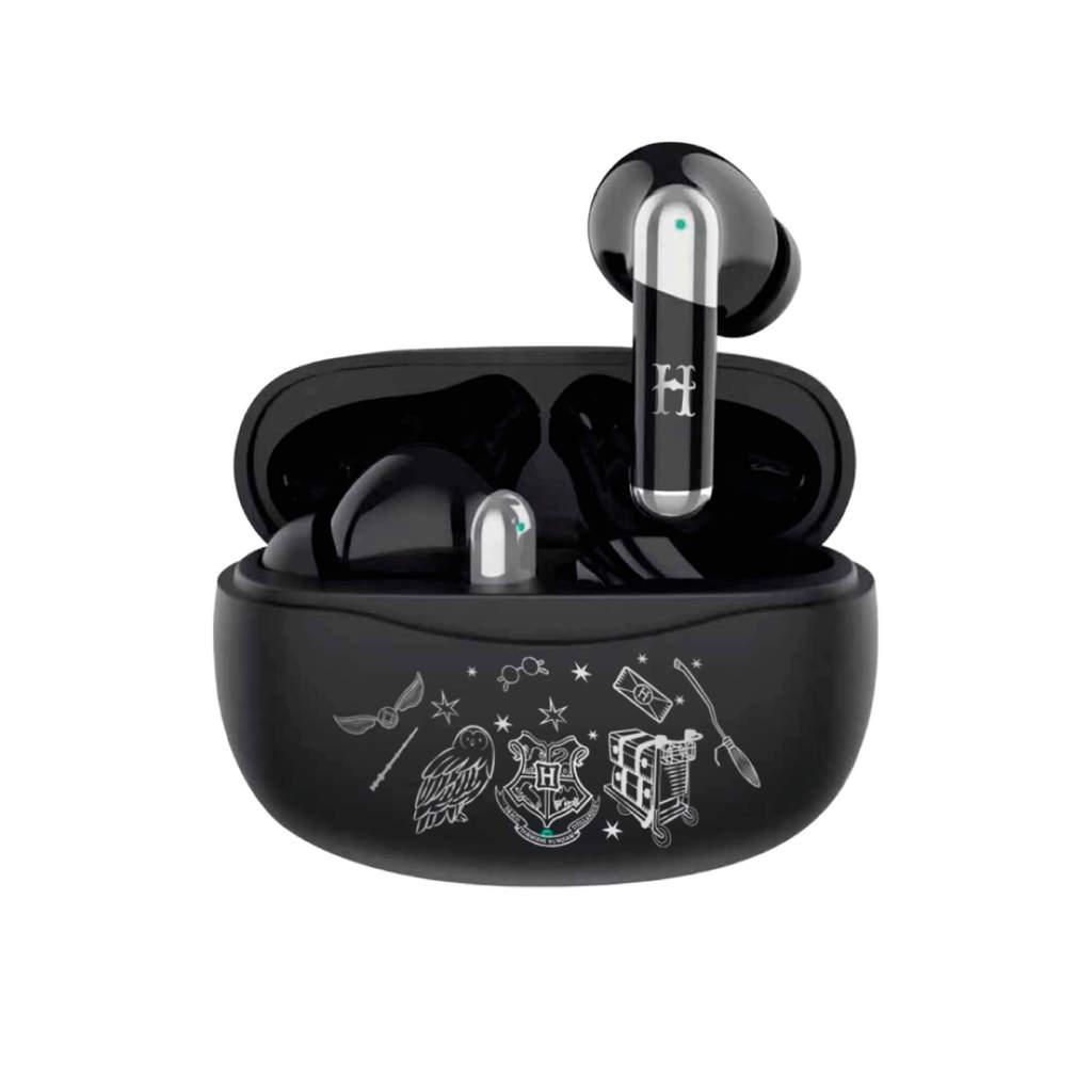 Fone Sem Fio Harry Potter Estereo Earbuds Case Carregador Bluetooth Letron Leonora - 94429 em Oferta na Shopee