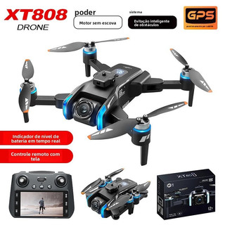 Drone XT808 Posicionamento GPS Tela de alta definição/Motor brushless/Fotografia aérea de alta definição/Controle de voo