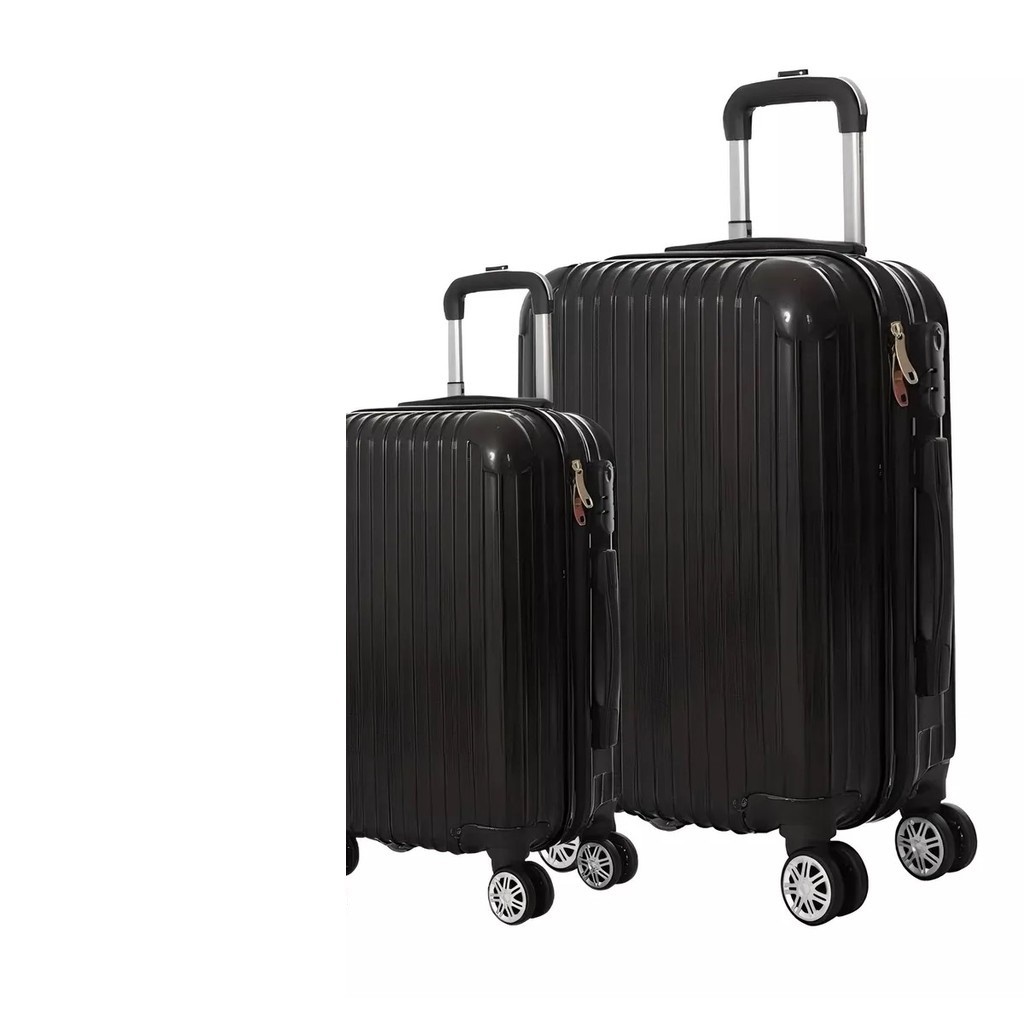 Mala Viagem ABS 2 Malas G e M roda 360 Cadeado Resistente