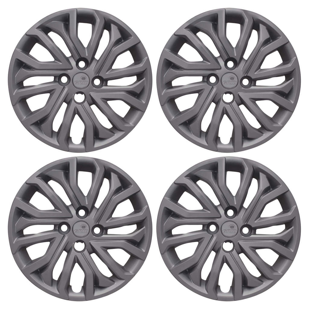 Calota Aro 15" cor Grafite Modelo Argo/Cronos 2022 Jogo c/ 4 Calotas Grid - 296CP-GFT-E em Oferta na Shopee