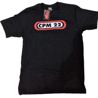 Linda Blusa Camiseta Unissex CPM 22 Banda Punk Rock Nacional Feminina e Masculina 100% Algodão - Envio Rapido Premium