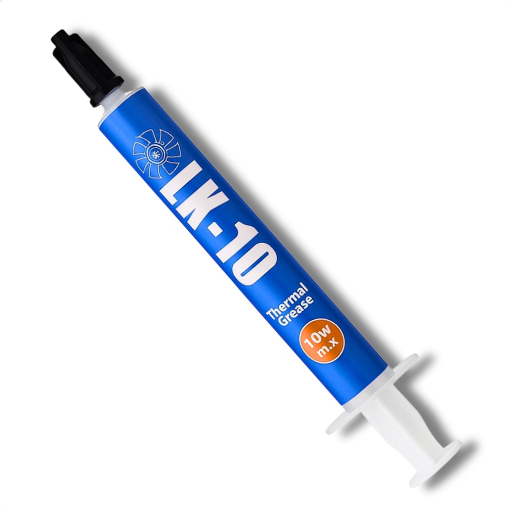 Pasta Termica Seringa 2g Thermal Grease LK-10 10w/mk Alta Performance Cinza