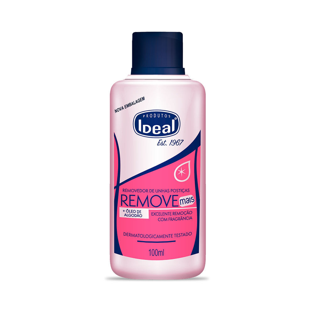 Removedor de Unhas Postiças Ideal - 100ml