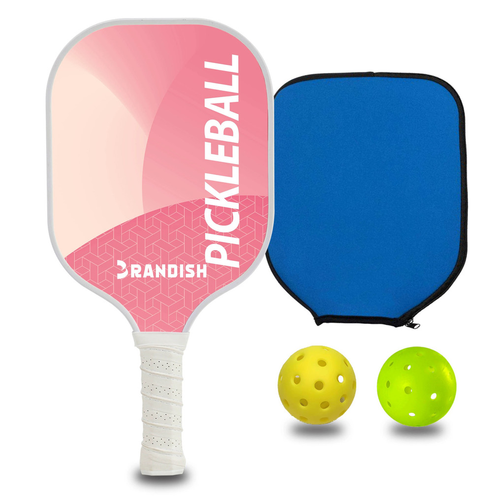 Raquete de pickleball pickleball fibra de vidro leve durável estudante masculino feminino treinamento de competição grad