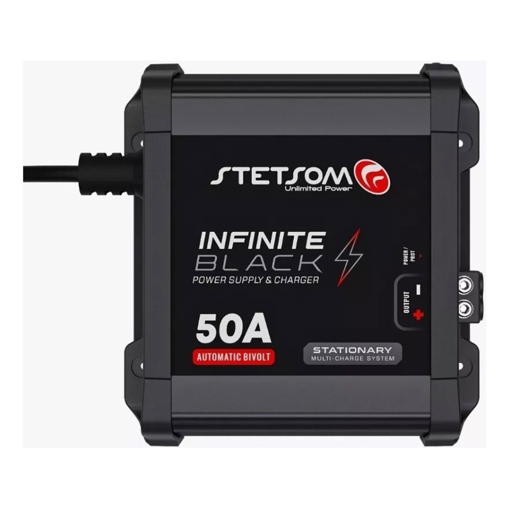 Fonte Automotiva Stetsom Infinite 50a Bivolt Carregador Black em Oferta na Shopee