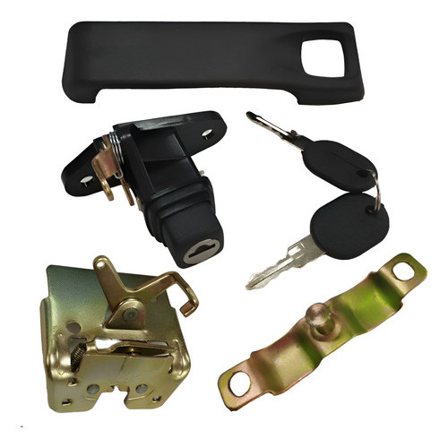 Kit Maçaneta Fechadura Batente Porta Mala Uno 97 98 99 2000
