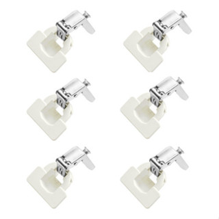 Dobradiça de Armário de Aço Super Curva - Dobradiça Central - Kit com 6 Unidades em Oferta na Shopee