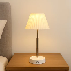Luminaria e Abajur com Botão Touch e Iluminação Aconchegante Decoração e Iluminação