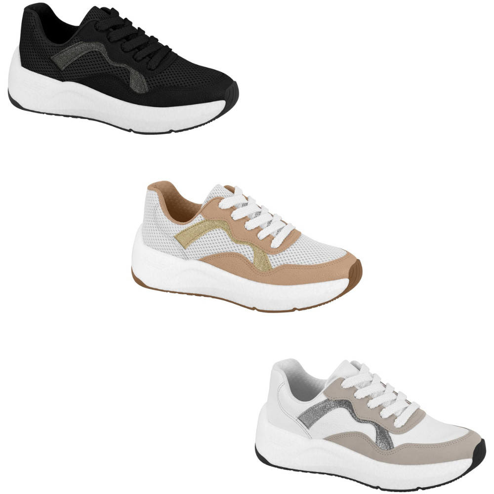 Tênis Beira Rio Sport Feminino Estilo Conforto Leveza em Oferta na Shopee