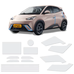Kit Adesivos Ppf Premium Para Byd Dolphin Mini 2025 Completo