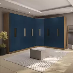 Quarto Modulado Kappesberg Adapt Profundo 12 Portas
