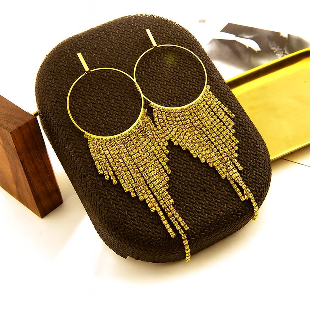 Brinco Pendente Longo: Onde Comprar | BuscaProdutos