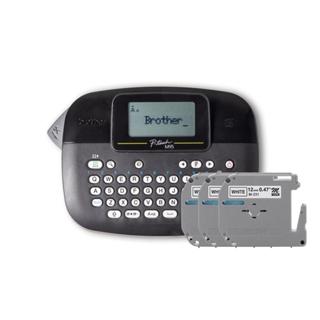 Kit Rotulador Brother PT-M95BK + 3 Fitas M231 em Oferta na Shopee