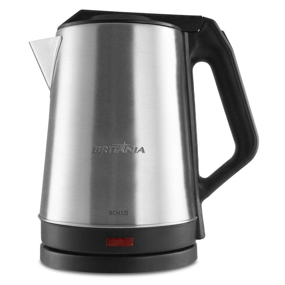 Chaleira Elétrica Britânia BCH12I 1,9L Inox Automática 110V