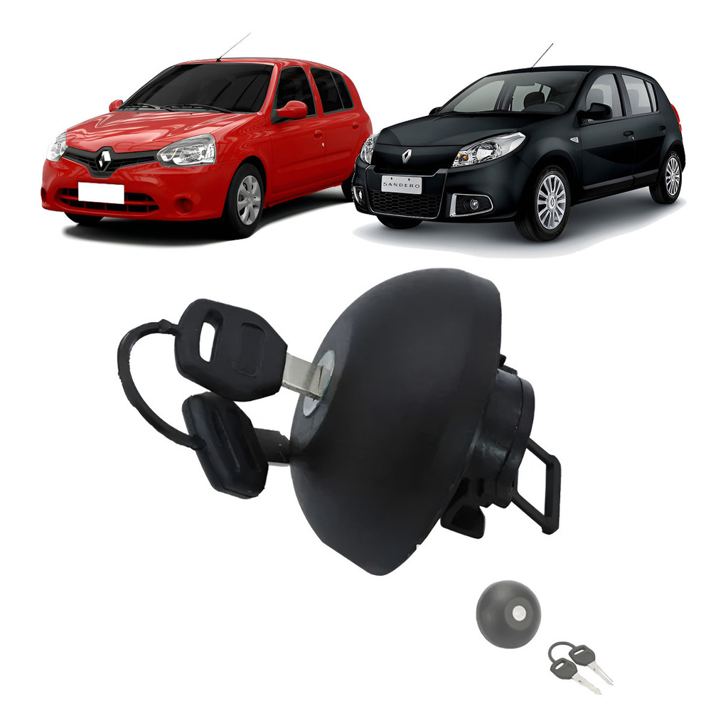 Tampa Tanque Combustível Clio Logan Sandero 1999 A 2016 em Oferta na Shopee